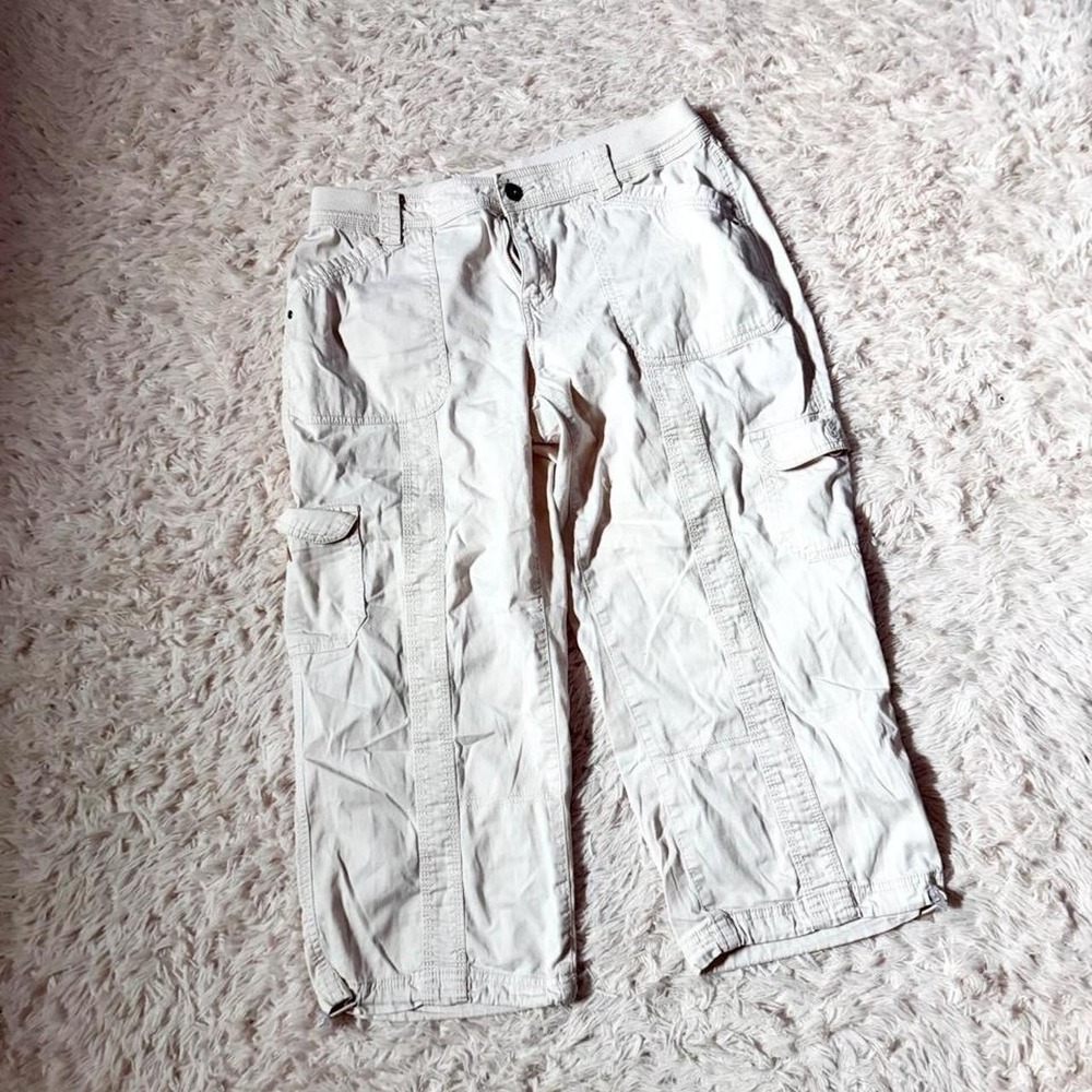 Cargo Y2K Streetwear Hiphop Utility Gorpcore Dance Studio Capris Womens 8 Rugged
